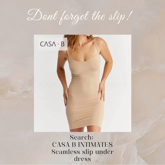 5⭐️CASA B | Florencia Sheer Mesh Floral Appliqué Dress in Nude - Picture 11 of 11